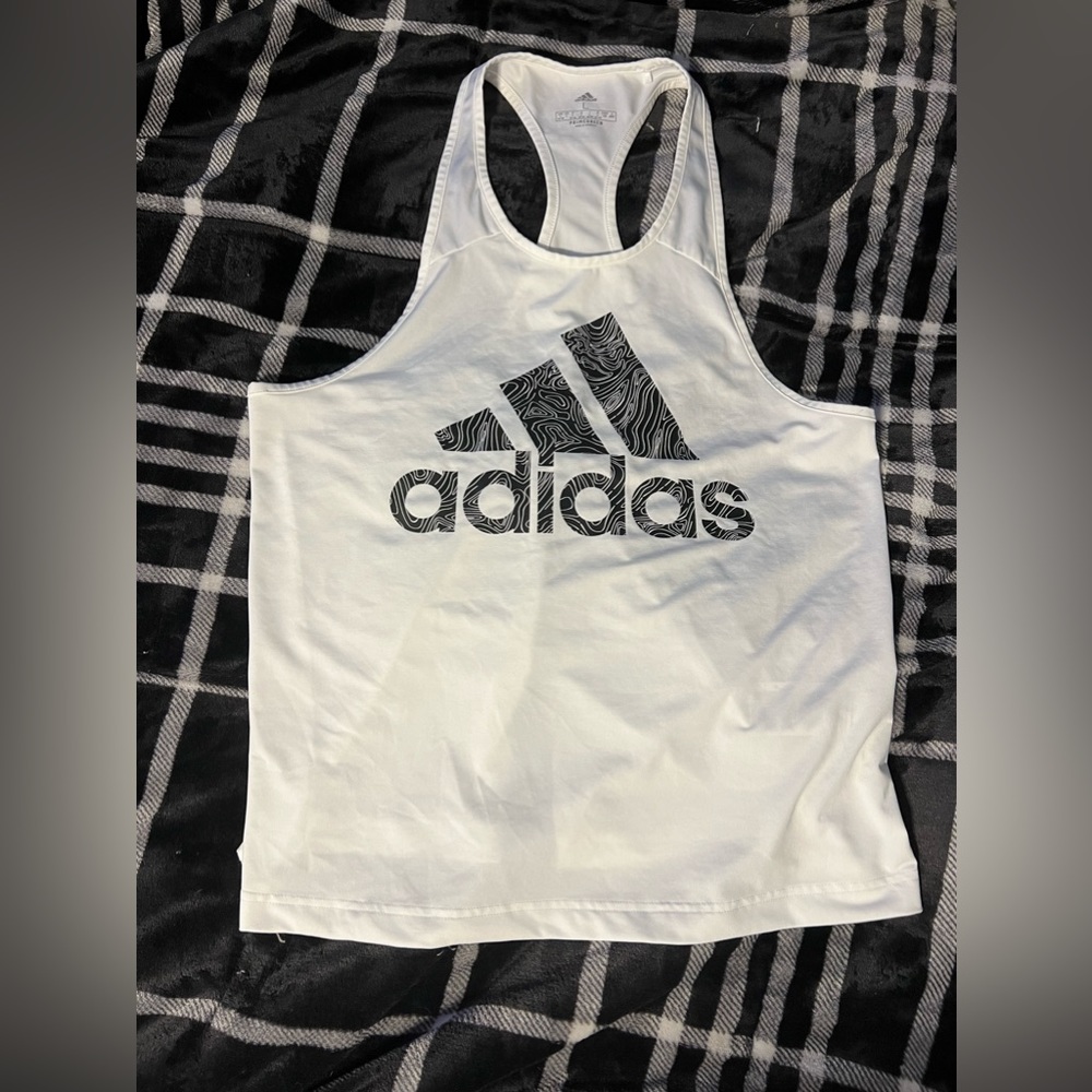 Adidas Primegreen workout muscle tee/tank top
